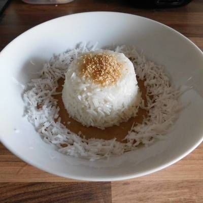 Burmese Sticky Rice with Coconut