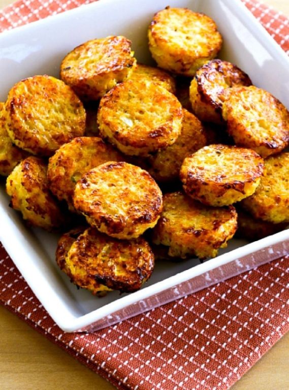 Cheesy Keto Cauliflower Tots