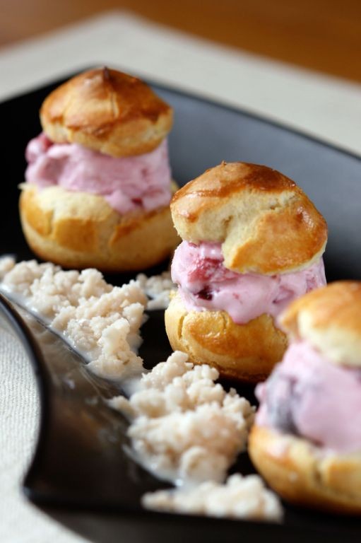 Cherry Almond Granita