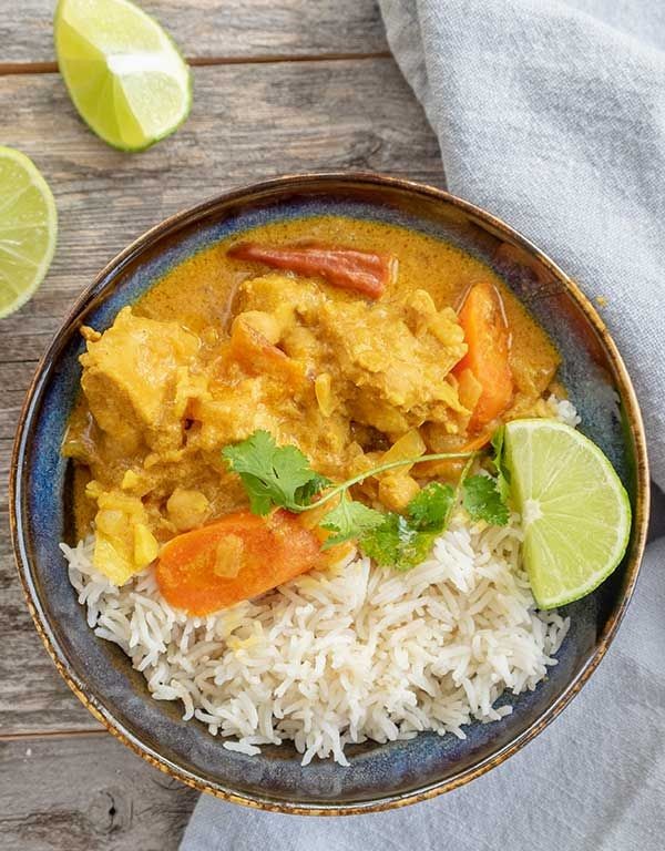 Gluten-Free Instant Pot Coconut Curry Chicken