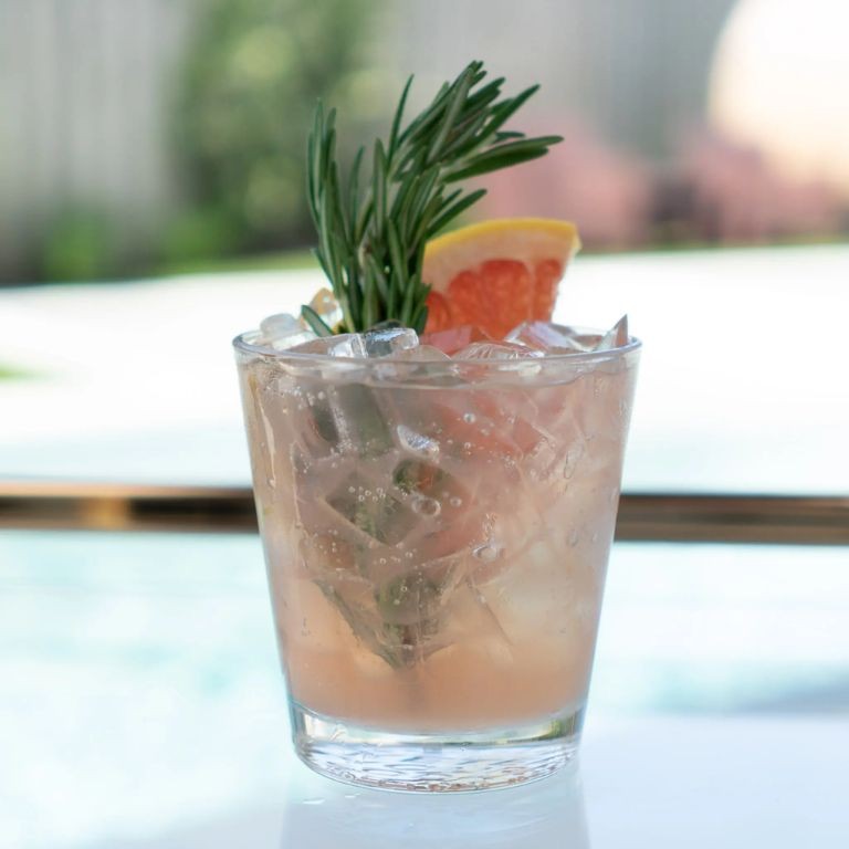 Grapefruit Rose Vodka Sour