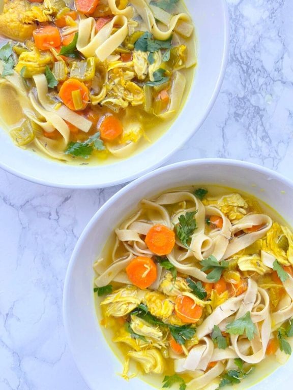 Instant Pot Gluten-Free Chicken Noodle Soup
