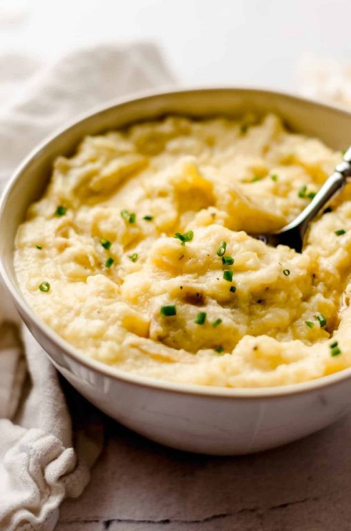 Instant Pot Gluten-Free Garlic Mashed Potatoes
