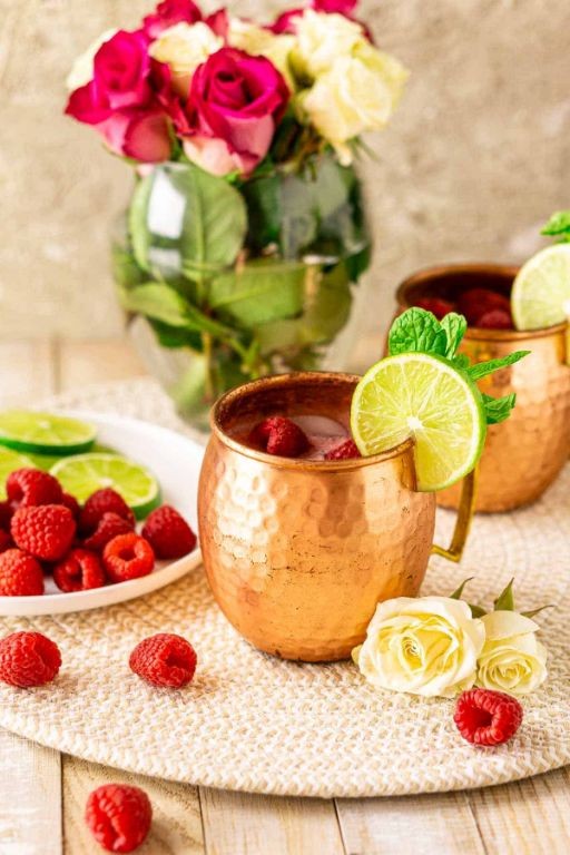 Ketel One Grapefruit and Rose Mule