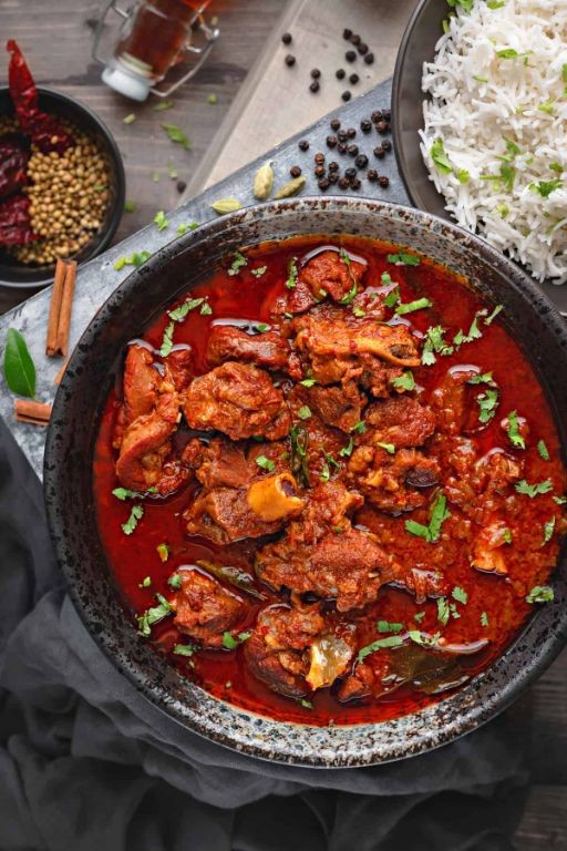 Lamb Vindaloo with Tamarind Glaze