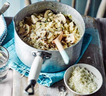 One-Pot Chicken and Mushroom Risotto