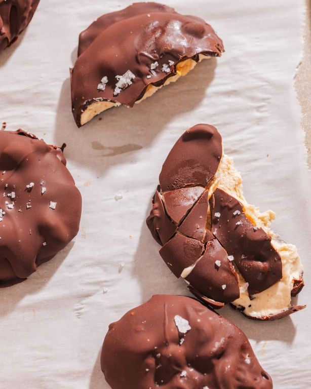 Peanut Butter Chocolate Frozen Yogurt