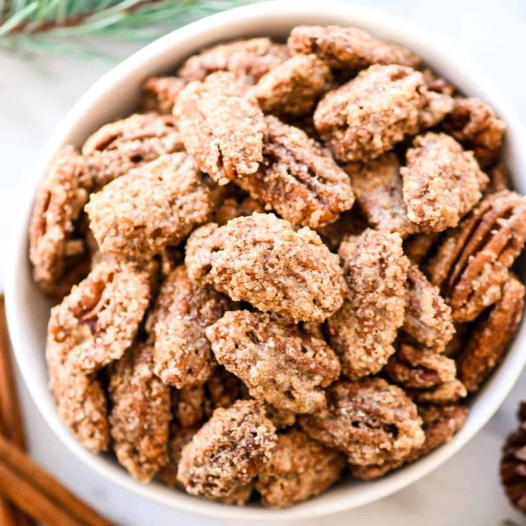 Pecan Kiffels with Cinnamon Sugar Coating