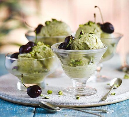 Pistachio and Rosewater Kulfi