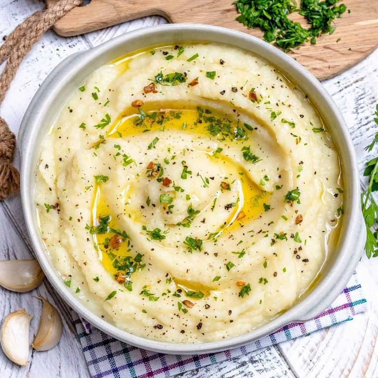 Pureed Cauliflower with Garlic