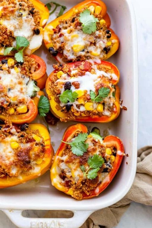 Quinoa Stuffed Bell Peppers