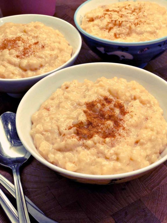 Rice Pudding with Vanilla