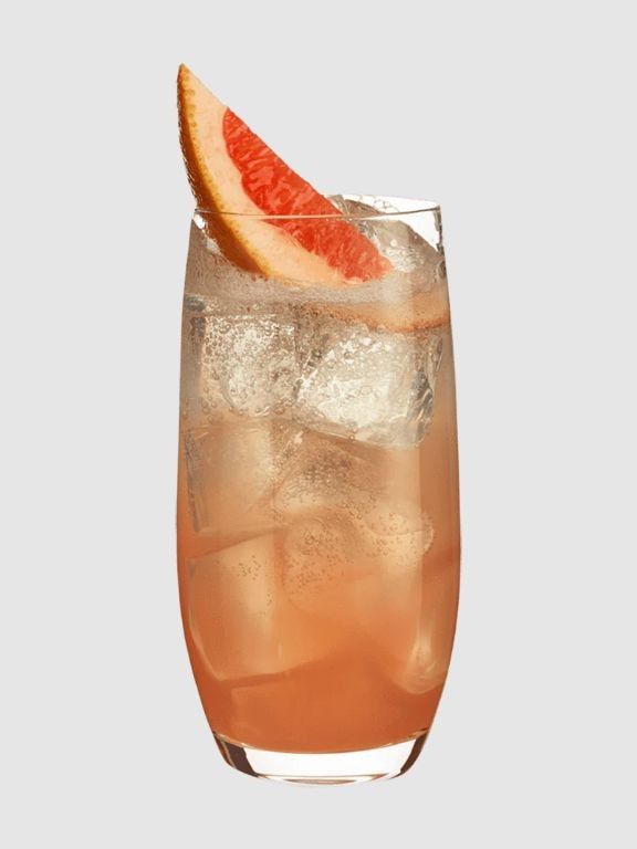 Rosy Grapefruit Vodka Collins