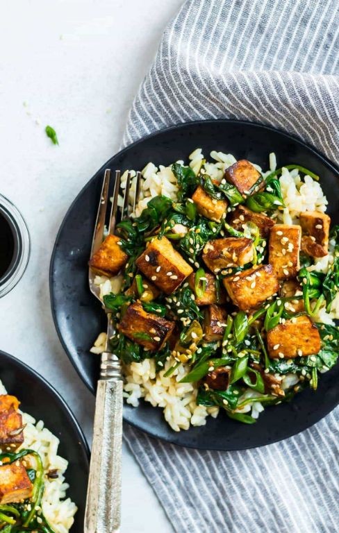 Soft Tofu Stir-Fry with Mild Vegetables
