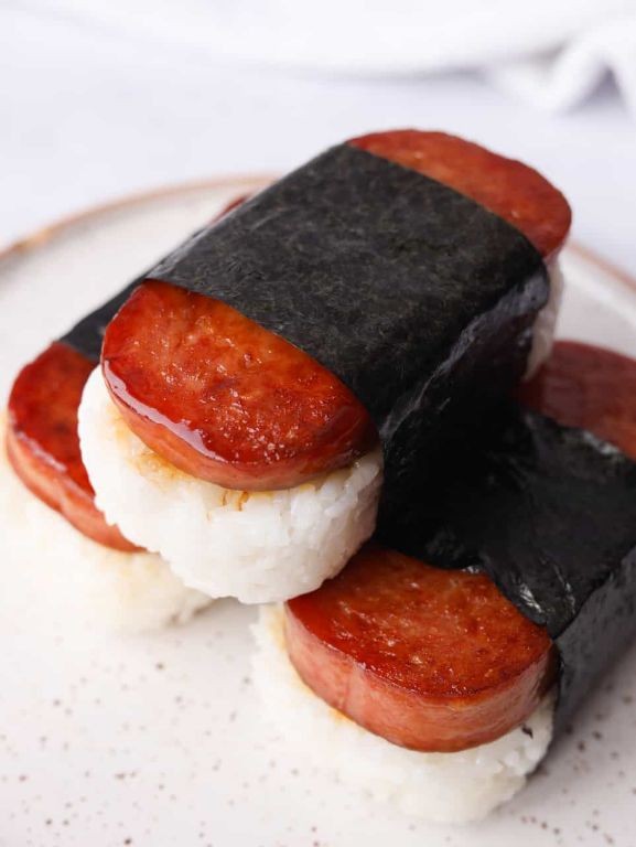 Spam Musubi with Teriyaki Glaze