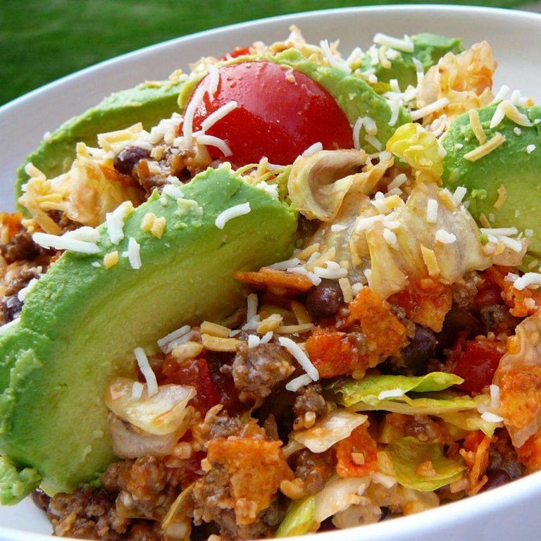 Spicy Doritos Taco Salad