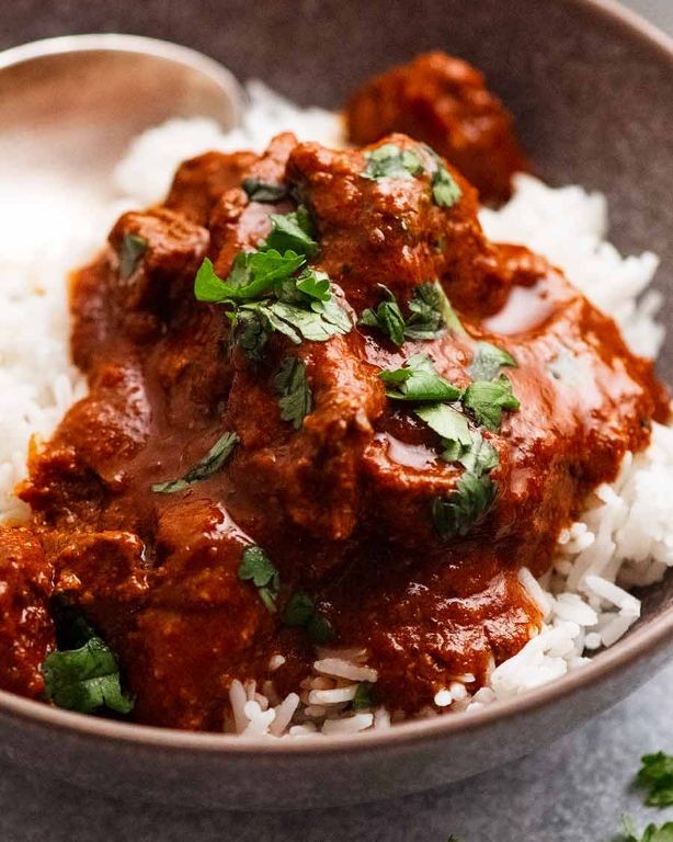 Turkey Vindaloo with Red Wine