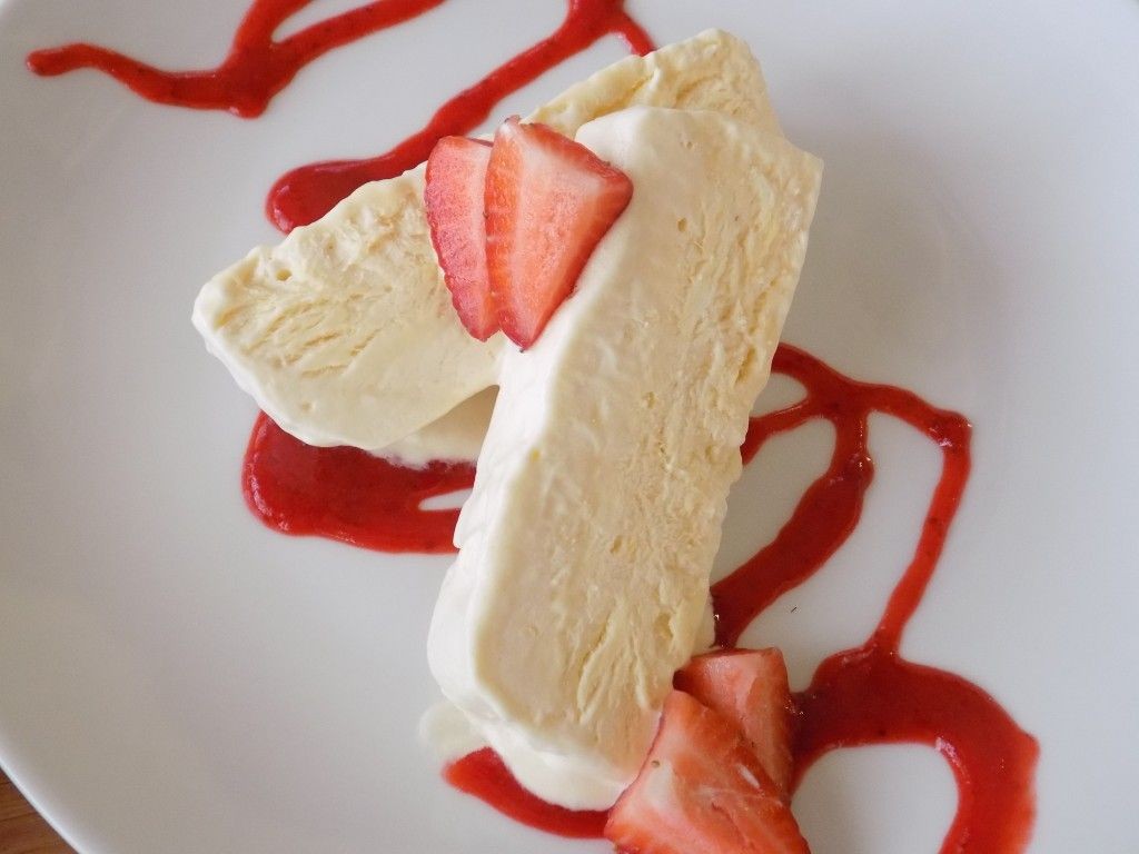 Vanilla Bean Semifreddo
