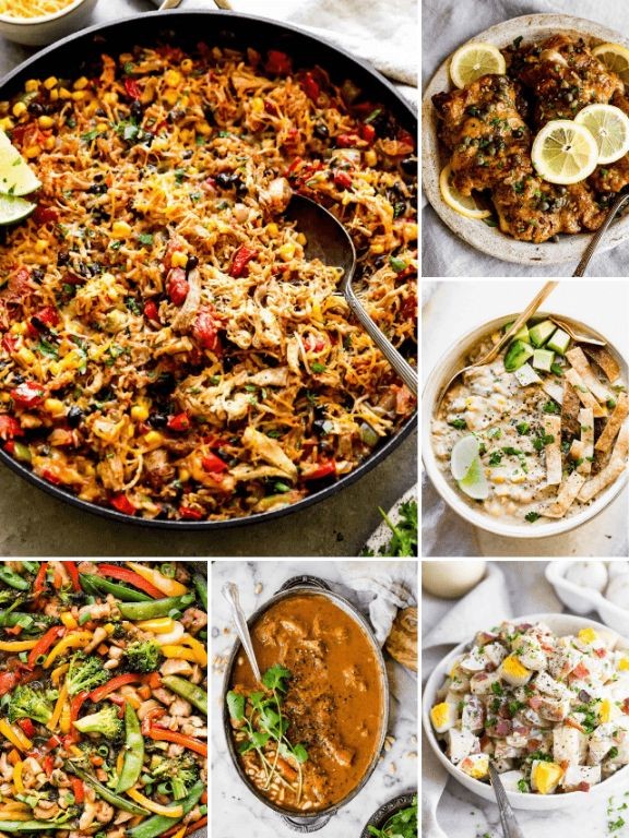 30-Minute Meal Recipe Template