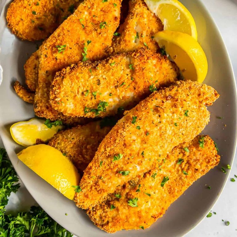 Air Fryer Breaded Tilapia