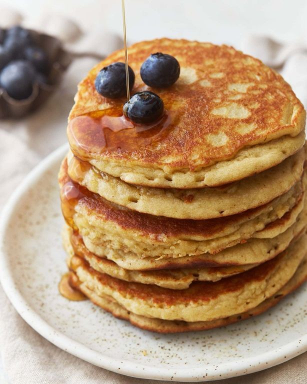 Almond Flour Pancakes with Monk Fruit