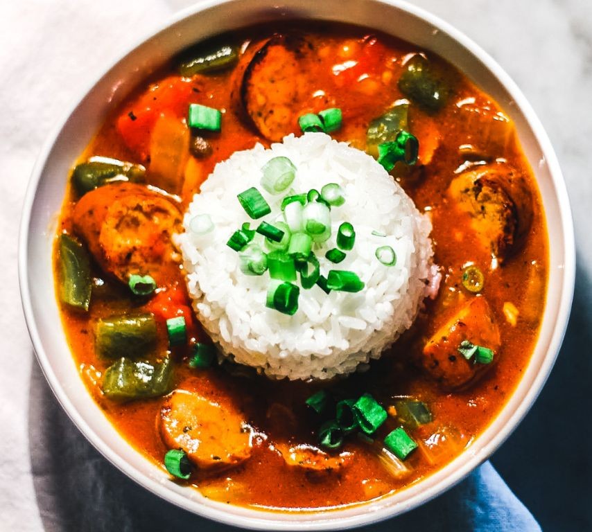 Andouille Sausage and Chicken Étouffée