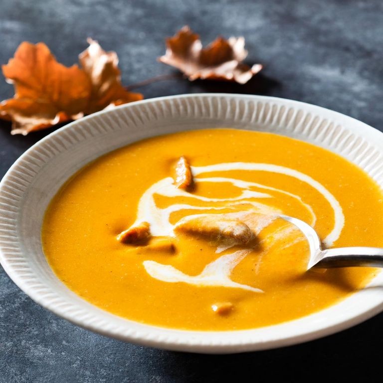 Andouille Sausage and Sweet Potato Soup