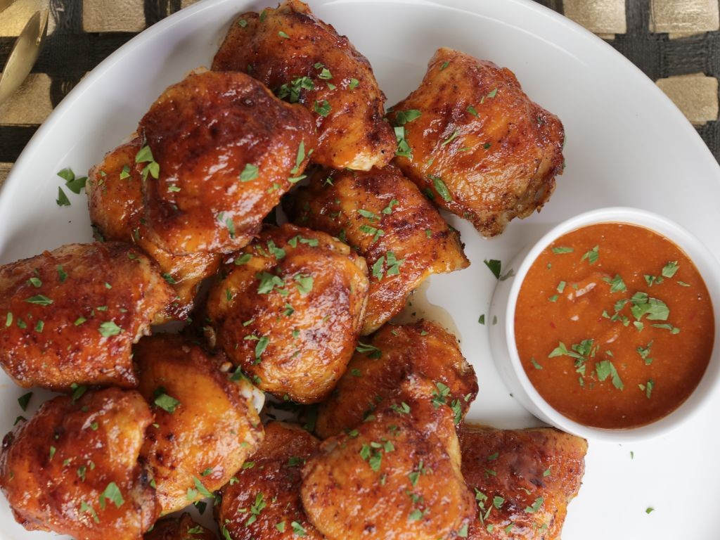 Apricot BBQ Grilled Chicken
