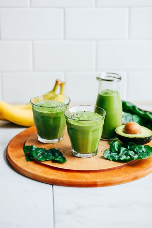 Avocado Banana Honey Smoothie