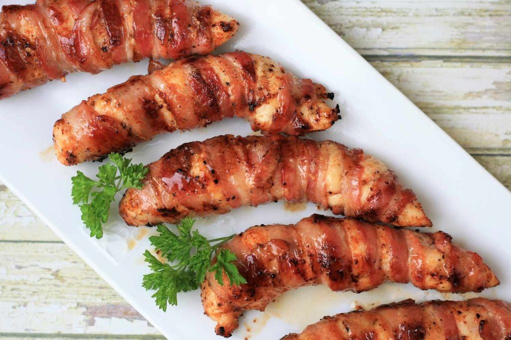 Bacon-Wrapped Chicken Tenders