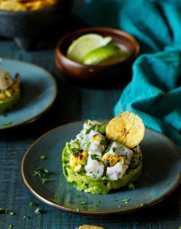 Barramundi Ceviche with Lime and Cilantro