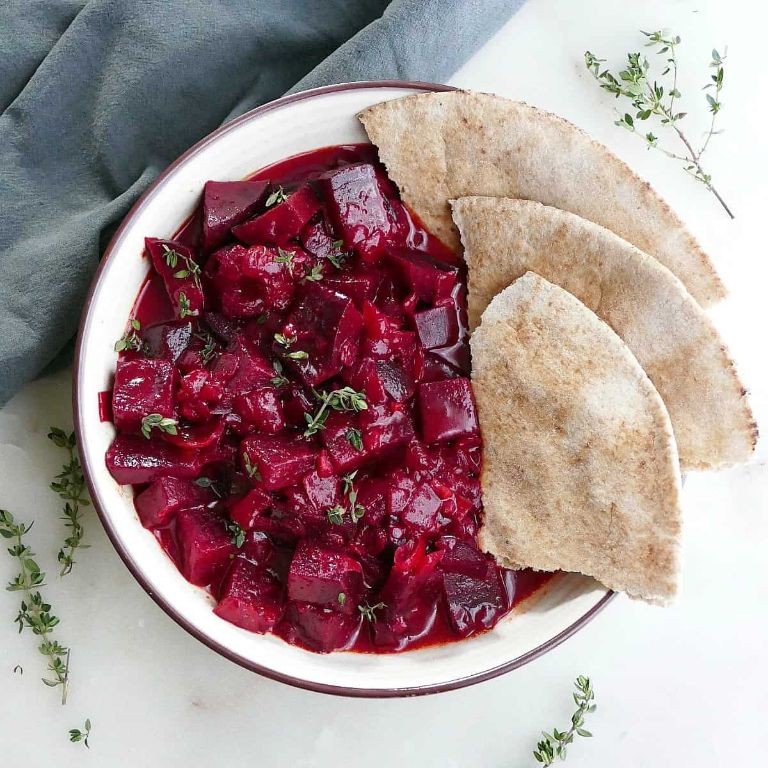 Beetroot and Coconut Milk Curry