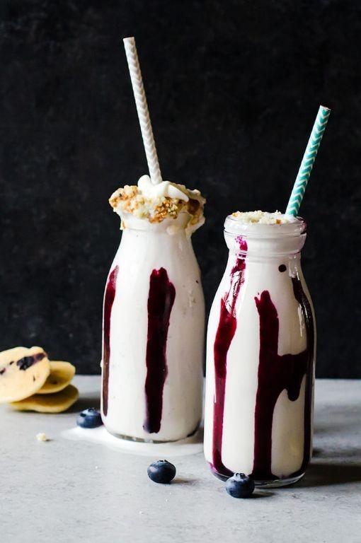 Blueberry Pancake Milkshake