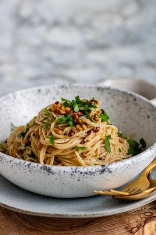Brown Butter and Walnut Pasta