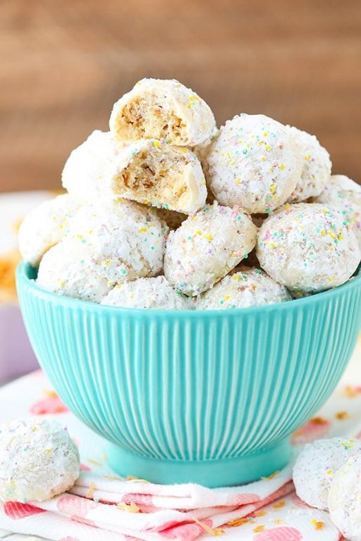 Bunny Tail Coconut Cookies