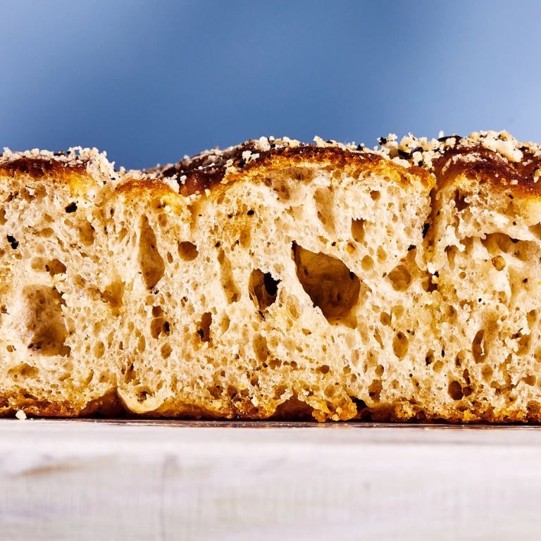 Cacio e Pepe Garlic Bread