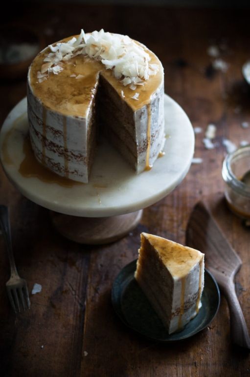 Caramel Coconut Tres Leches Cake