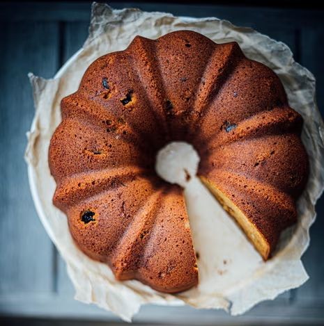 Caramel Rum Soaked Cake