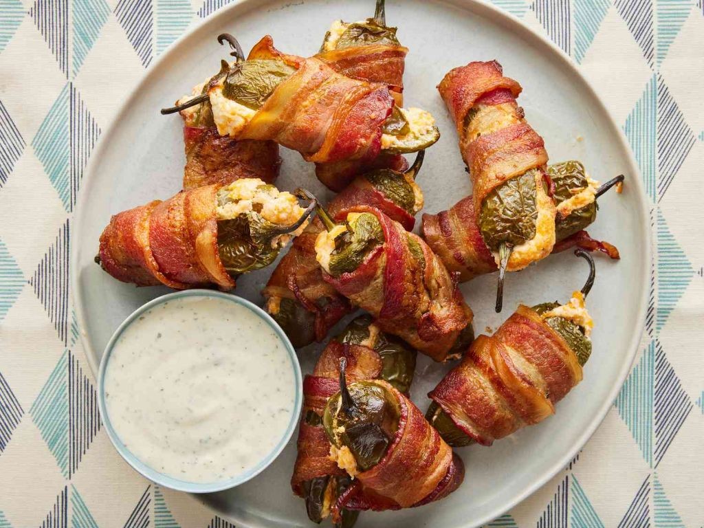 Cheesy Bacon Jalapeño Poppers