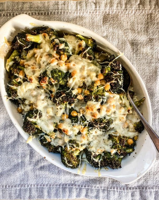 Cheesy Baked Millet Casserole