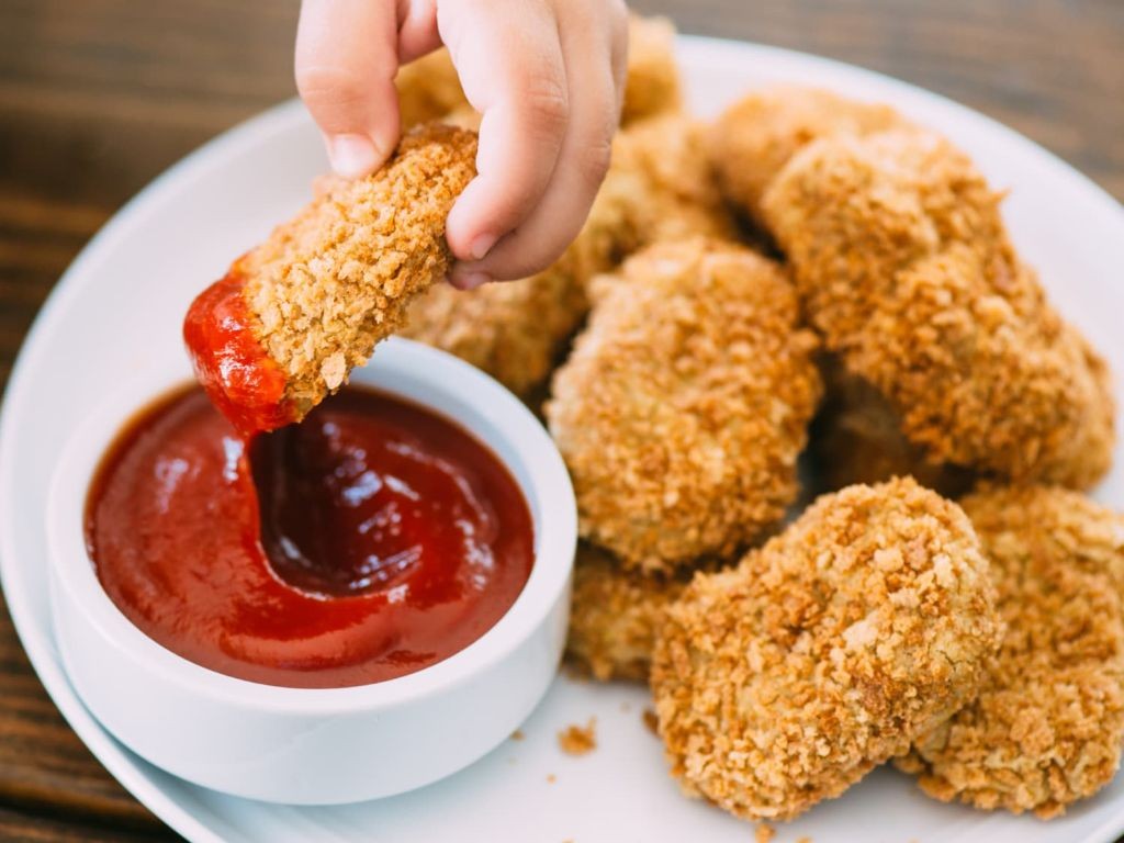 Chickpea nuggets