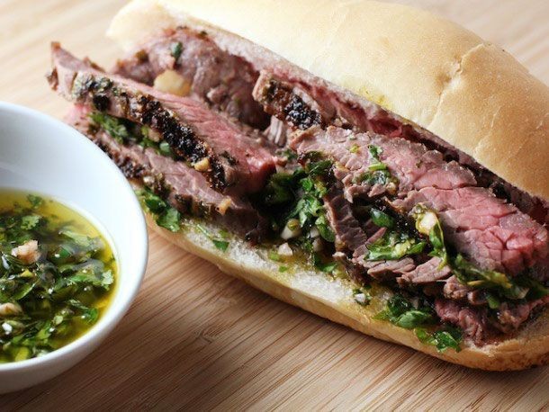 Chimichurri Steak Sandwich