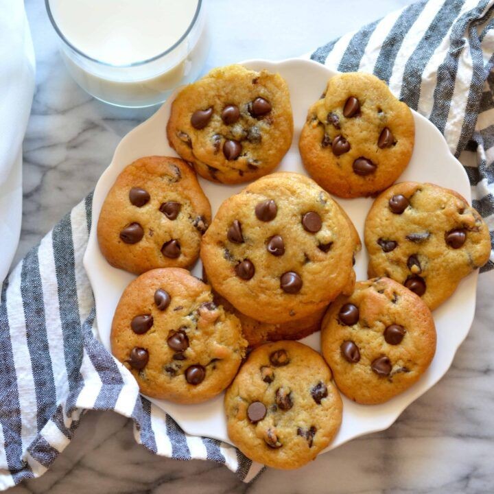 Chocolate Chip Greek Yogurt Cookies