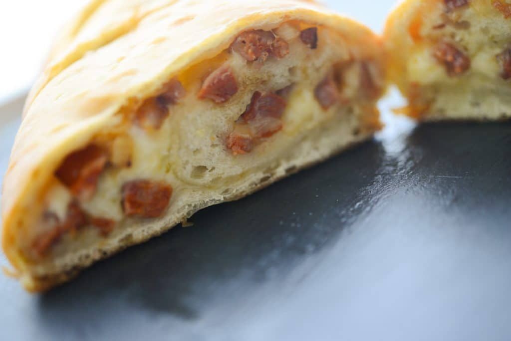 Chourico and Cheese Stuffed Bread
