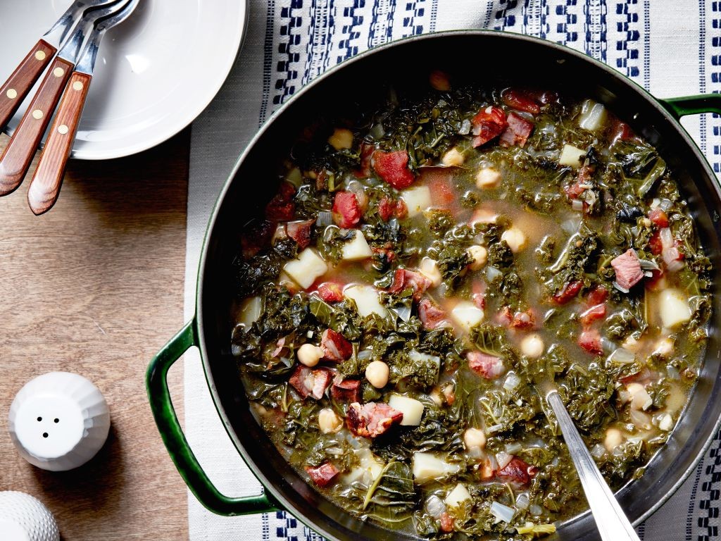Chourico and Kale Soup