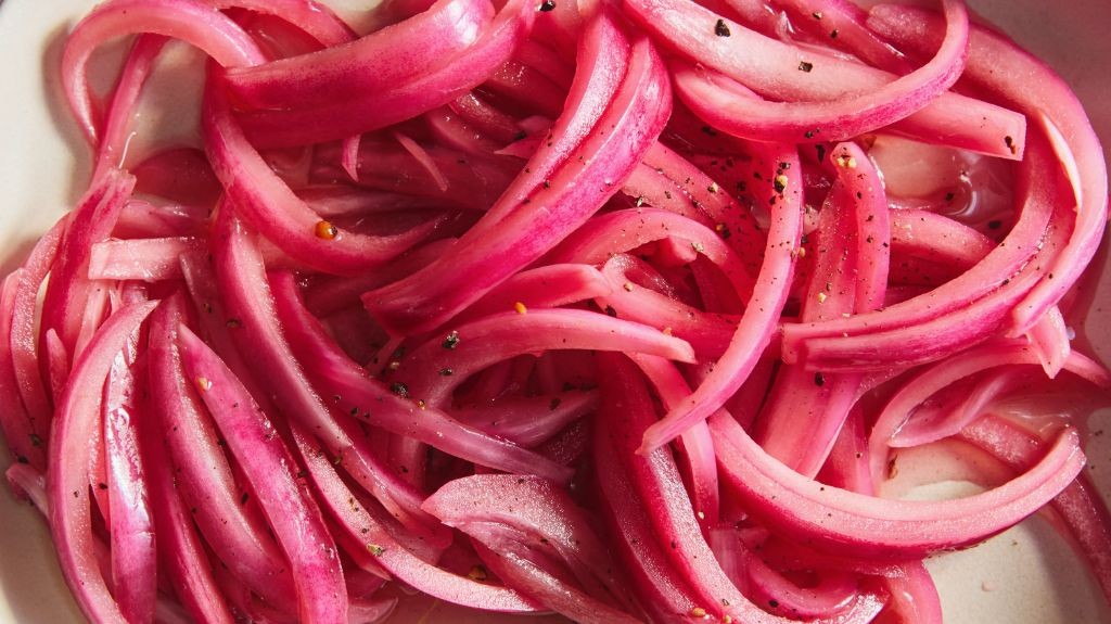 Citric Acid Pickled Red Onions