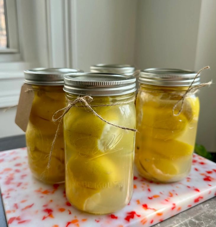 Citric Acid Preserved Lemons