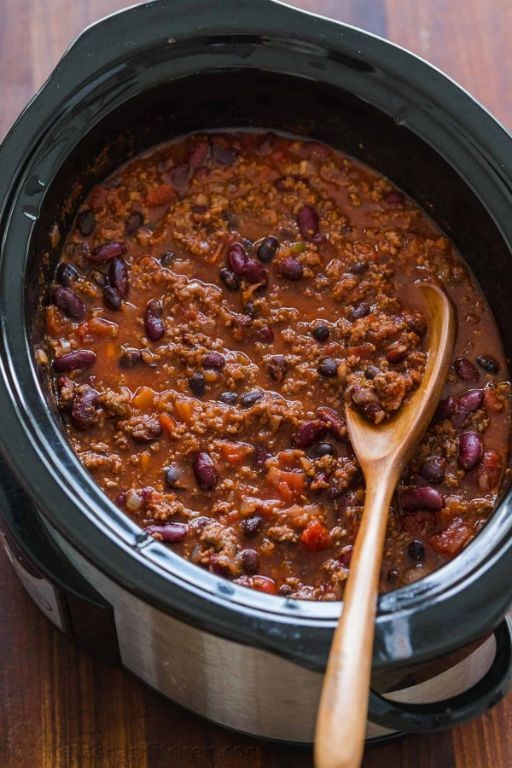 Classic Beef Crock Pot Chili