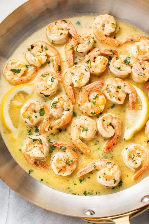Classic Garlic Butter Shrimp Scampi