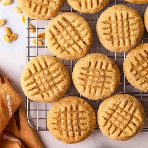 Classic Vegan Peanut Butter Cookies